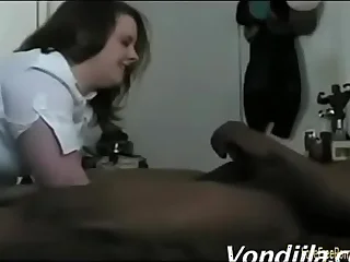 Threatening Dick Back White Pussy